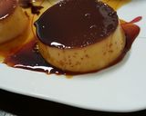 Hình bước làm 7 của món Bánh Flan cafe cho ngày trời nóng.