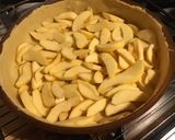 Une image de l'étape 12 de Flan pâtissier aux pommes (pâte brisée épeautre et sirop de canne).