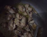 A picture of step 4 of Palak Chicken (spinach).