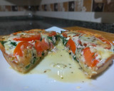 Foto del paso 4 de la receta: Quiche vegetal(opcional con pavo) light
