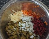 عکس مرحله 1 از دستور کوکوی لوبیا سبز