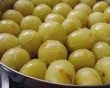 A picture of step 2 of Amla candy.