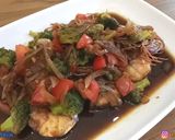 Foto langkah ke 5 dari resep Udang Lada Hitam.