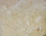 A picture of step 2 of Layers masala papdi.