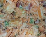 A picture of step 3 of Carrot salad.