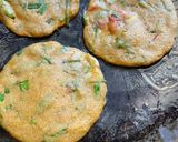 A picture of step 2 of Spring onion mix flour Thalipith.