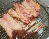 Pas rețetă Omletă cu bacon 4 fotografie