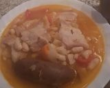 Foto del paso 2 de la receta: Habichuelas con morcilla, panceta y pimientos