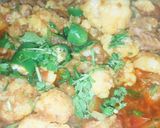 A picture of step 7 of Gobhi gosht /mutton with cauliflower.