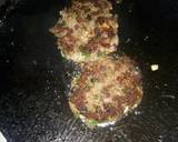 DIY beef burger with egg recipe step 2 photo