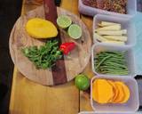 Sesame crusted tuna, grilled veg/mango,lime and coriander sauce recipe step 2 photo