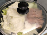 金針菇燒肉捲+高麗菜