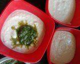 सूजी सैंडविच ढोकला (Suji sandwich dhokla recipe in hindi) रेसिपी चरण 2 फोटो