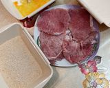 Szezámmagos rántott hús recept fázis 1 fotója