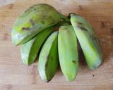 Foto del paso 1 de la receta: Fufú de plátano burro