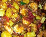 Foto langkah ke 4 dari resep Sambal Goreng Kentang & Udang.