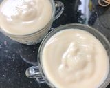 A picture of step 5 of Soy milk  mousse.