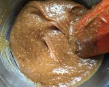 A picture of step 2 of Spiced Chocolate Peanut Butter Cookies with Lentil Flour.