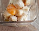 Foto del paso 3 de la receta: Banano y manzana de prisa!
