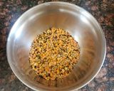A picture of step 2 of Dal Dhokli.