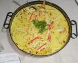 Foto del paso 2 de la receta: Mariscos a la crema parmesana al disco