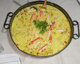 Foto del paso 2 de la receta: Mariscos a la crema parmesana al disco