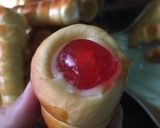 Foto langkah ke 9 dari resep Cream Vla Horn Bread.