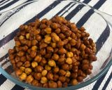 A picture of step 1 of Spicy Nadan Kadala Curry.