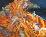 Foto langkah ke 4 dari resep Uzbekistan Plov (Rice Pilaf).