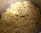 A picture of step 2 of Masala khichdi.