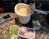 Foto del paso 3 de la receta: Tarta de queso individual o entera sabor limón sin horno ni hervir