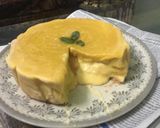 A picture of step 8 of Mango mousse cake.