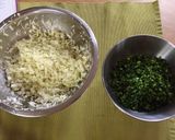 A picture of step 1 of Grilled Pork Dumplings.