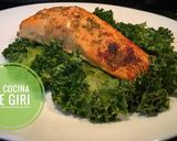 Foto del paso 2 de la receta: Salmón Cítrico & Kale al Horno