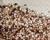 A picture of step 1 of Peanuts and fried gram Burfi.