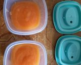 Foto langkah ke 4 dari resep Snack Pure Watermelon, Papaya with Yummy Bite Biscuits MpASI 6+.
