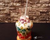 Foto langkah ke 5 dari resep Es Jelly Pelangi.