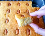 Une image de l'étape 6 de Basboussa, gâteau de semoule.