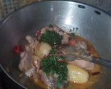 A picture of step 12 of Dahi coriander chicken.