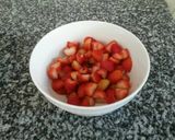 Foto del paso 4 de la receta: Postre rápido de frutillas y dulce de leche 🍓🍓