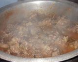 A picture of step 4 of Madras Beef Curry.