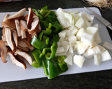 Foto del paso 3 de la receta: Fideos chinos con ternera, setas y bambú