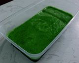 Hình bước làm 1 của món Spinach pizza