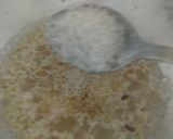 A picture of step 4 of Gond ka soup.