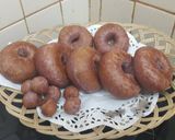 Foto langkah ke 10 dari resep Donat Ubi Ungu Empuk.