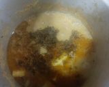 A picture of step 5 of Paneer green peas white gravy.