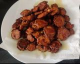A picture of step 5 of Bitter gourd chips.
