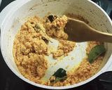 Foto langkah ke 3 dari resep Ketupat Lontong Sayur Gulai Nangka Khas Sipirok & Telur Goreng Sambal Merah.