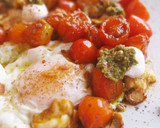 Foto del paso 6 de la receta: Huevos fritos "caprese"
