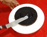 எஃலெஸ் சாக்லேட் ட்ரஃபில் கேக் (Eggless Choco Truffle Cake Recipe in TAmil) ரெசிபி ஸ்டேப் 16 புகைப்படம்